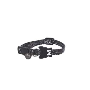 20804799 M-PETS URBAN STYLE FREESTYLE BLACK/WHİTE KEDİ BOYUN TASMASI