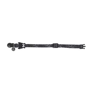 20804799 M-PETS URBAN STYLE FREESTYLE BLACK/WHİTE KEDİ BOYUN TASMASI
