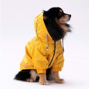 22551-PAWSTAR SARI PLUVIA YAĞMURLUK 5Lİ SET M-L-L-XL-2XL