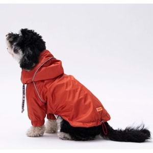 22552-PAWSTAR TURUNCU PLUVIA YAĞMURLUK 5Lİ SET M-L-L-XL-2XL
