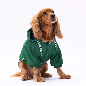 22553-PAWSTAR YEŞIL PLUVIA YAĞMURLUK 5Lİ SET M-L-L-XL-2XL