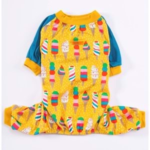 23909-PAWSTAR İCE CREAMS PYJAMAS 5Lİ SET(M-L-XL-XL-2XL)