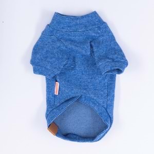 24723-PAWSTAR MAVI MERINO SWEAT 5Lİ SET M-L-L-XL-2XL