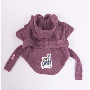 25051-PAWSTAR MOR PATTAYA BORNOZ 5Lİ SET S-M/S-M/L-XL/L-XL/2XL-3XL