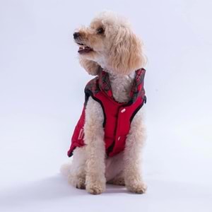 25101-PAWSTAR KIRMIZI ELGIN PAWS YELEK 5Lİ SET M-L-L-XL-2XL