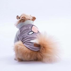 25204-PAWSTAR GRI VERONA KISS CEKET 5Lİ SET M-L-L-XL-2XL