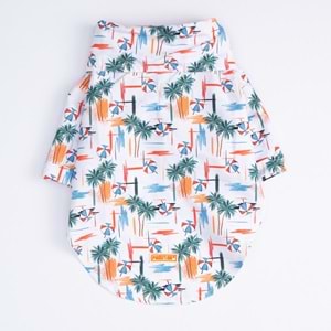 25406-PAWSTAR PALM BEACH DESENLİ GÖMLEK 5Lİ SET (M-L-L-XL-2XL)