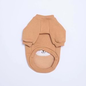 25713-PAWSTAR KAHVERENGI DUBLIN HOPPER SWEAT 5Lİ SET M-L-L-XL-2XL