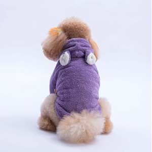 25722-PAWSTAR LILA LUCCATEDDY HOODIE 5Lİ SET M-L-L-XL-2XL