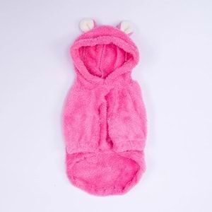 25723-PAWSTAR PEMBE LUCCATEDDY HOODIE 5Lİ SET M-L-L-XL-2XL