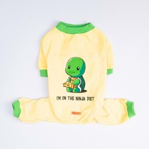 25903-PAWSTAR NİNJA DİET PİJAMA TULUM 5Lİ SET (M-L-L-XL-2XL)