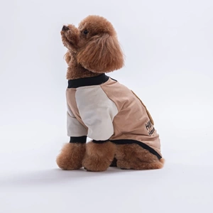 26716-PAWSTAR BEJ BABY TEDDY SWEAT 5Lİ SET (M-L-L-XL-2XL)