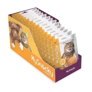 29010015 M-PETS MY SNACKY SOFT CHICKEN STRIPS KEDİ ÖDÜLÜ 80GR