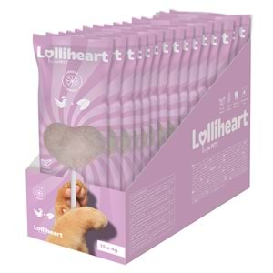 29013499 M-PETS LOLLİHEART MOR PATATESLİ KEDİ ÖDÜLÜ 4GR 15Lİ