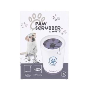 60104599 M-PETS PAW SCRUBBER PATİ TEMİZLEME APARATI (S) WHİTE