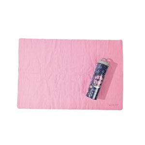 60105907 M-PETS BATHTIME KEDİ ve KÖPEKLER İÇİN HIZLI KURUYAN HAVLU PİNK