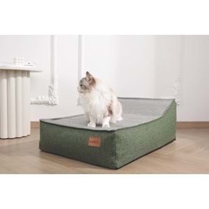 60301399 M-PETS CLOUD FONKSİYONEL ŞİŞİRİLEBİLİR YATAK GREEN
