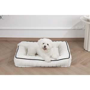 60302099 M-PETS WARM HUG YATAK (L) WHİTE