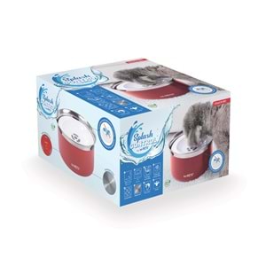 60516799 M-PETS SPLASH CONTROL METAL SU KABI 3,7L RED