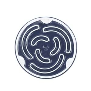 60532117 M-PETS SERENE ROSE SERAMİK YAVAŞ YEME MAMA KABI 300ML DARK BLUE