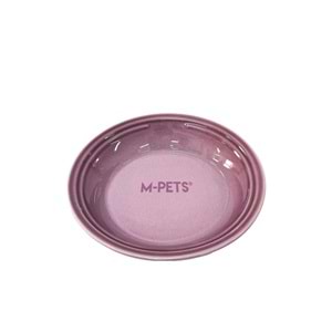 60566899 M-PETS PETJOY FLATTY SERAMİK MAMA KABI PURPLE 500ML