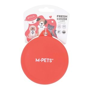 60567205 M-PETS FRESH COVER PLASTİK KONSERVE KAPAĞI RED