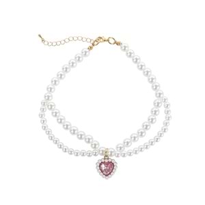 60801899 M-PETS GLAM PRESTİGE AKSESUAR PİNK HEART (M)