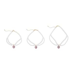 60801899 M-PETS GLAM PRESTİGE AKSESUAR PİNK HEART (M)