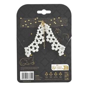 60802199 M-PETS GLAM PRESTİGE AKSESUAR WHİTE JEWEL (M)