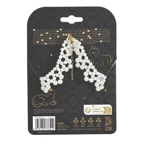 60802299 M-PETS GLAM PRESTİGE AKSESUAR WHİTE JEWEL (L)