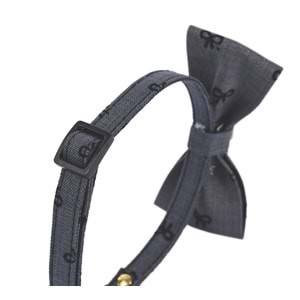 60802399 M-PETS GLAM PRESTİGE AKSESUAR PAPYON GREY