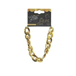 60802599 M-PETS GLAM PRESTİGE AKSESUAR GOLD CHAİN (S)