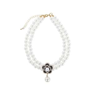 60802899 M-PETS GLAM PRESTİGE AKSESUAR BLACK CAMELLİA (S)