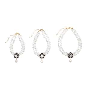 60803099 M-PETS GLAM PRESTİGE AKSESUAR BLACK CAMELLİA (L)