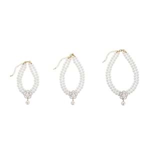 60803199 M-PETS GLAM PRESTİGE AKSESUAR WHİTE CAMELLİA (S)