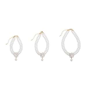 60803399 M-PETS GLAM PRESTİGE AKSESUAR WHİTE CAMELLİA (L)