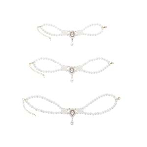 60803599 M-PETS GLAM PRESTİGE AKSESUAR WHİTE ROSES (M)