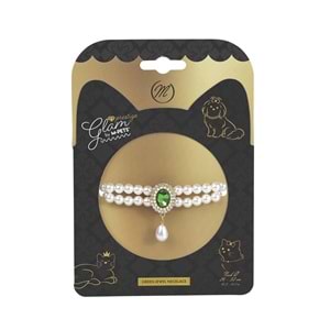 60803899 M-PETS GLAM PRESTİGE AKSESUAR GREEN EMERALD (M)