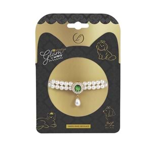 60803999 M-PETS GLAM PRESTİGE AKSESUAR GREEN EMERALD (L)