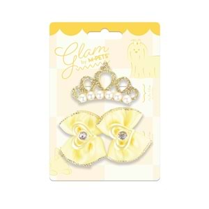 60900199 M-PETS GLAM KÖPEKLER İÇİN AKSESUAR TOKA YELLOW