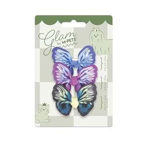 60900899 M-PETS GLAM KÖPEKLER İÇİN AKSESUAR TOKA BLUE/PURPLE/GREEN
