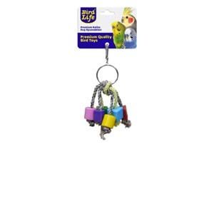 BRD1128-BİRDLİFE KUŞ OYUNCAĞI PLASTİK ŞEKİLLİ İPLİ SARKAÇ 1Lİ