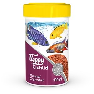 FLP018-FLOPPY CICHLID MALAWI GRANULAT 100ML