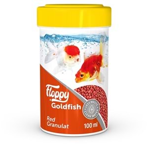 FLP030-FLOPPY GOLDFISH RED GRANULAT 100ML