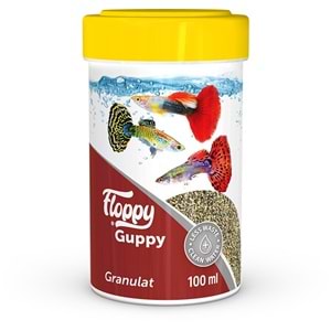 FLP040-FLOPPY GUPPY GRANULAT 100ML