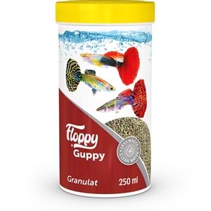 FLP041-FLOPPY GUPPY GRANULAT 250ML