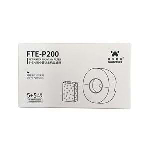 PAWGETHER FTE-P200 PURE 200S OTOMATİK SU SEBİLİ İÇİN YEDEK FİLTRE KARTUŞU 5Lİ