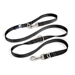 SU1799-CURLI ADJUSTABLE LEASH NYLON BLACK M