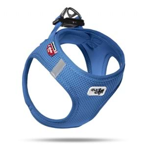SU2266-CURLI VEST HARNESS AIR-MESH BLUE 3XS