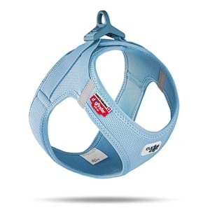 SU2841-CURLI VEST HARNESS CURLI CLASP AIR-MESH SKYBLUE L